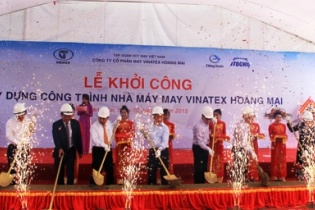 127 tỷ đồng đầu tư xây dựng Nhà máy may Vinatex Hoàng Mai