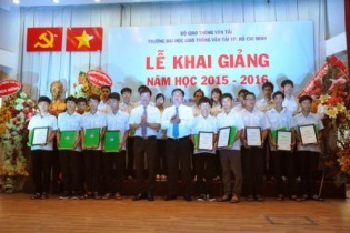 Khởi động chương trình học bổng Đạm Phú Mỹ năm học 2015 - 2016