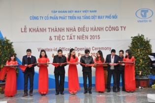 Vinatex - ID khánh thành Nhà điều hành tại KCN Dệt may Phố Nối B