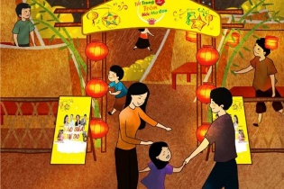 Mondelez Kinh Đô tổ chức Tết Trung thu cho thiếu nhi
