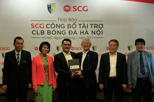 Tập đoàn SCG "rót" tiền tỷ cho CLB Bóng đá Hà Nội