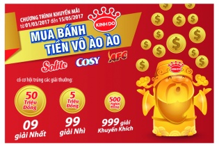 Mondelez Kinh Đô tung khuyến mãi cho nhiều sản phẩm