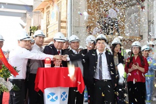 Xi măng Xuân Thành (Hà Nam) ra lò sản phẩm clinker đầu tiên