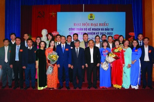 Tổ chức thành công Đại hội Công đoàn Bộ Kế hoạch và Đầu tư nhiệm kỳ 2017 – 2022