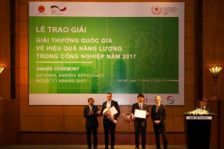 Trao giải thưởng Quốc gia về Hiệu quả Năng lượng trong Công nghiệp 2017