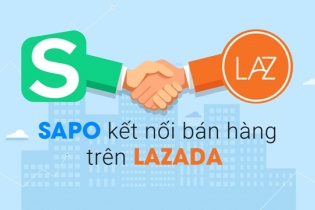 Sapo kết nối bán hàng trên Lazada