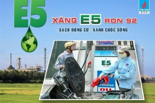 Tiêu thụ xăng E5 RON92 được cải thiện