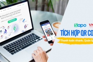 Tích hợp QR Code, Sapo rút ngắn thời gian thanh toán còn 3 giây mỗi đơn hàng