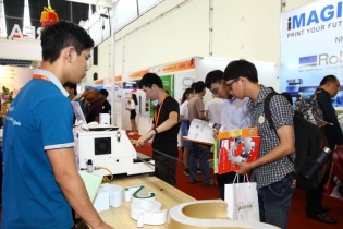 Khai màn 2 Triển lãm lớn về công nghệ quảng cáo và ngành in tại Hà Nội