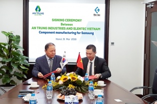 An Phát Holdings trở thành nhà cung ứng cho Samsung