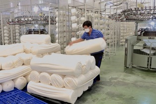 Dệt May Trung Quy vận hành nhà máy có tổng mức đầu tư 180 tỷ đồng tại Long An