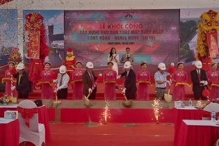 May Sông Hồng khởi công Dự án may xuất khẩu hơn 600 tỷ đồng