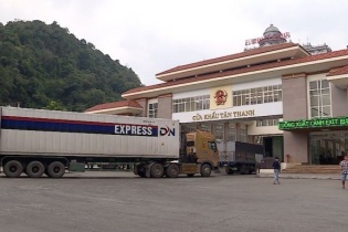 Cửa khẩu Tân Thanh được thông quan trở lại