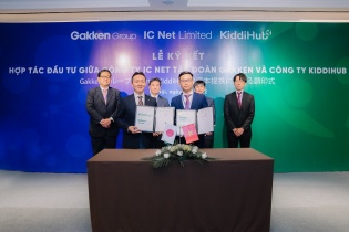 Gakken (Nhật Bản) "bắt tay" KiddiHub đầu tư công nghệ giáo dục tại Việt Nam