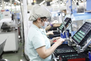 Xuất khẩu của khối doanh nghiệp FDI tăng mạnh, xuất siêu 10,3 tỷ USD