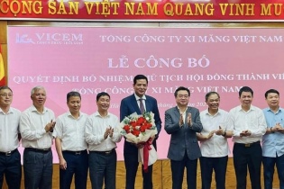 Bổ nhiệm Chủ tịch Hội đồng thành viên Vicem
