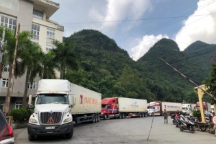 Trung Quốc dừng thông quan hàng hóa tại cửa khẩu dịp Tết Nguyên đán 2023