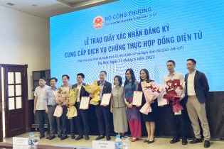 Thêm 5 doanh nghiệp đủ điều kiện cung cấp dịch vụ chứng thực hợp đồng điện tử 