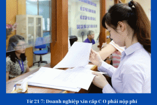 Doanh nghiệp xin cấp Giấy chứng nhận xuất xứ hàng hóa phải nộp phí 60.000đ/bộ