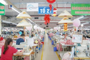 Doanh nghiệp may của Vinatex đủ đơn hàng sản xuất tới hết quý III/2024 