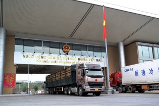 Tạm dừng thông quan hàng hóa qua cửa khẩu Kim Thành, Lào Cai 