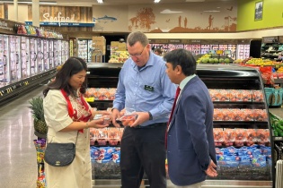 Vải thiều Việt Nam vào hệ thống bán lẻ Costco, Mỹ