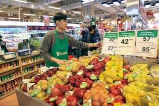 Thị trường hàng hóa ngày mùng 5 Tết vận hành gần như bình thường trở lại