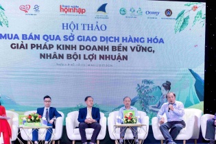 Hơn 4.000 tỷ đồng được giao dịch mỗi ngày trên Sở Giao dịch Hàng hóa Việt Nam 