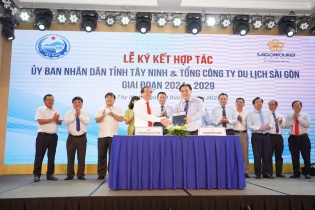 Tây Ninh liên kết Saigontourist Group để xây dựng sản phẩm du lịch mới