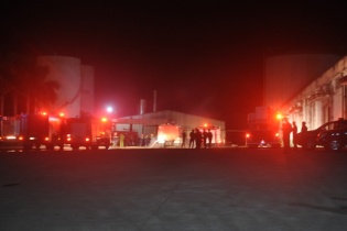 Công an Quảng Nam thông tin về vụ cháy 2 xe bồn tại nhà máy cồn Đại Tân 