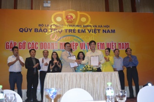 Doanh nghiệp tài trợ 10 tỷ đồng cho Quỹ Bảo trợ trẻ em Việt Nam