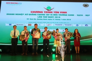 Quảng Nam tôn vinh doanh nghiệp bảo vệ môi trường