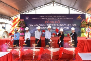 Quảng Ngãi công bố Quy hoạch chi tiết Khu dân cư Đập Ban