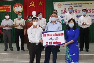 Ninh Thuận huy động gần 8 tỷ đồng phòng chống dịch Covid-19