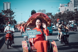 50.000 lượt du khách đến Đà Nẵng trong những ngày đầu năm 2021