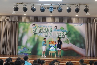 Học sinh Sky-Line chung tay bảo vệ môi trường 
