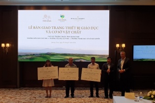 Hoiana tài trợ hơn 4 tỷ đồng sửa chữa trường học tại Quảng Nam