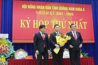 Ông Lê Trí Thanh tái đắc cử Chủ tịch UBND tỉnh Quảng Nam