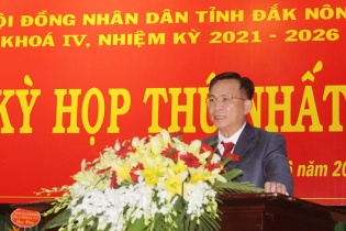 Giám đốc Công an tỉnh Đắk Nông được bầu làm Chủ tịch UBND tỉnh
