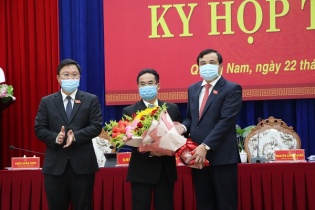 Quảng Nam: Ông Trần Anh Tuấn được bầu giữ chức Phó chủ tịch tỉnh