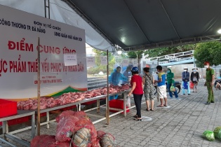 Đà Nẵng cung ứng thực phẩm cho người dân theo phương án “4 tại chỗ”