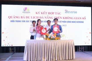 Đà Nẵng ký kết quảng bá du lịch trên không gian số