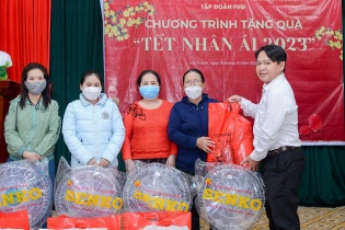 Tập đoàn FVG mang Tết Nhân ái đến với người dân khó khăn ở Quảng Nam 