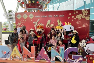 Đà Nẵng đón chuyến bay quốc tế xông đất đầu năm