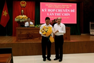 Đắk Lắk bầu bổ sung ông Nguyễn Thiên Văn giữ chức Phó chủ tịch Tỉnh