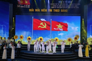 Chương trình nghệ thuật “Mãi mãi niềm tin theo Đảng” 