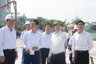 Bí thư Đà Nẵng đốc thúc các dự án trọng điểm ngày từ đầu năm 
