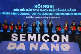 Đà Nẵng ký kết hàng loạt ghi nhớ hợp tác phát triển vi mạch bán dẫn