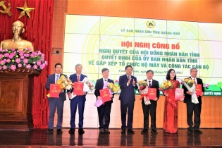 Ông Nguyễn Như Công được bổ nhiệm làm Giám đốc Sở Tài chính Quảng Nam