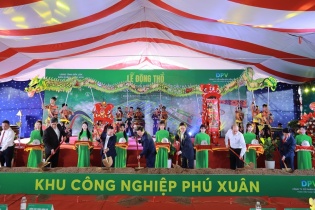 Đắk Lắk động thổ xây dựng Khu công nghiệp Phú Xuân, diện tích hơn 313 ha